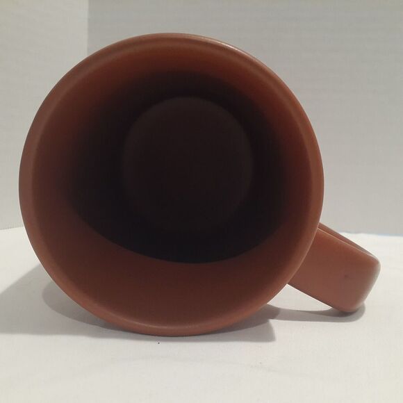 Ceramic Football Stien Large Beer Mug Heavy Duty with Handle 34oz Brown - Picture 6 of 6